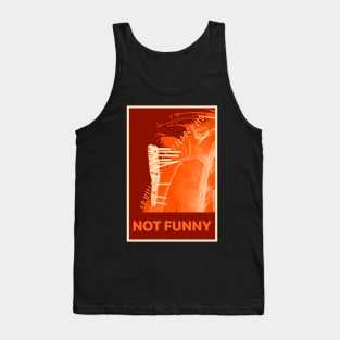 Not Funny But Humerus X-Ray Orange Tank Top